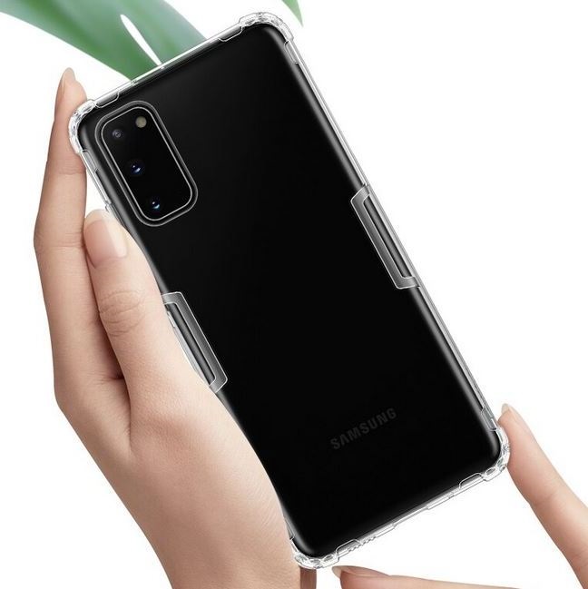 Pokrowiec etui silikonowe NILLKIN Nature prze�roczyste SAMSUNG Galaxy S20 / 5