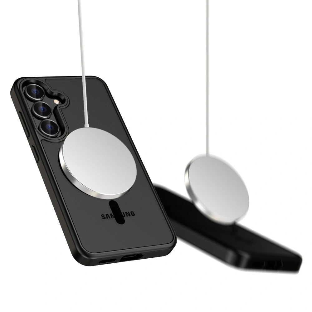 Pokrowiec etui Tech-Protect Magmat Magsafe matte black OnePlus Nord 5 / 4