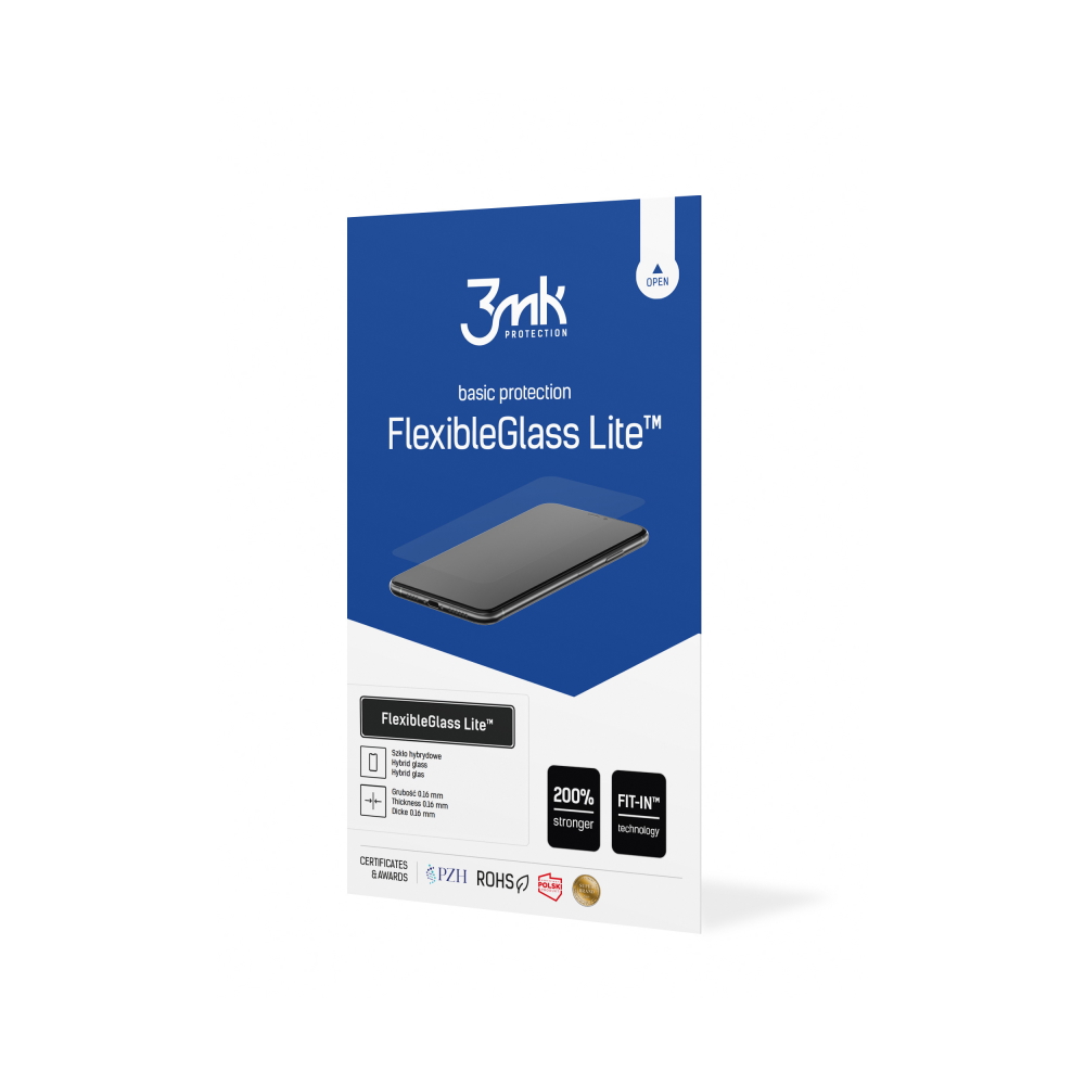 Szko hartowane hybrydowe 3mk FlexibleGlass Lite Oppo A12