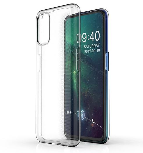 Pokrowiec silikonowe etui Back Case przeroczyste Oppo A72 / 3