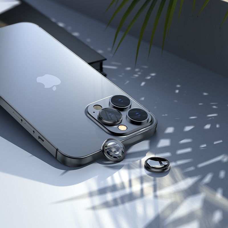 Szko hartowane Osona Aparatu Hofi Camring Pro+ czarne APPLE iPhone 13 Pro / 4