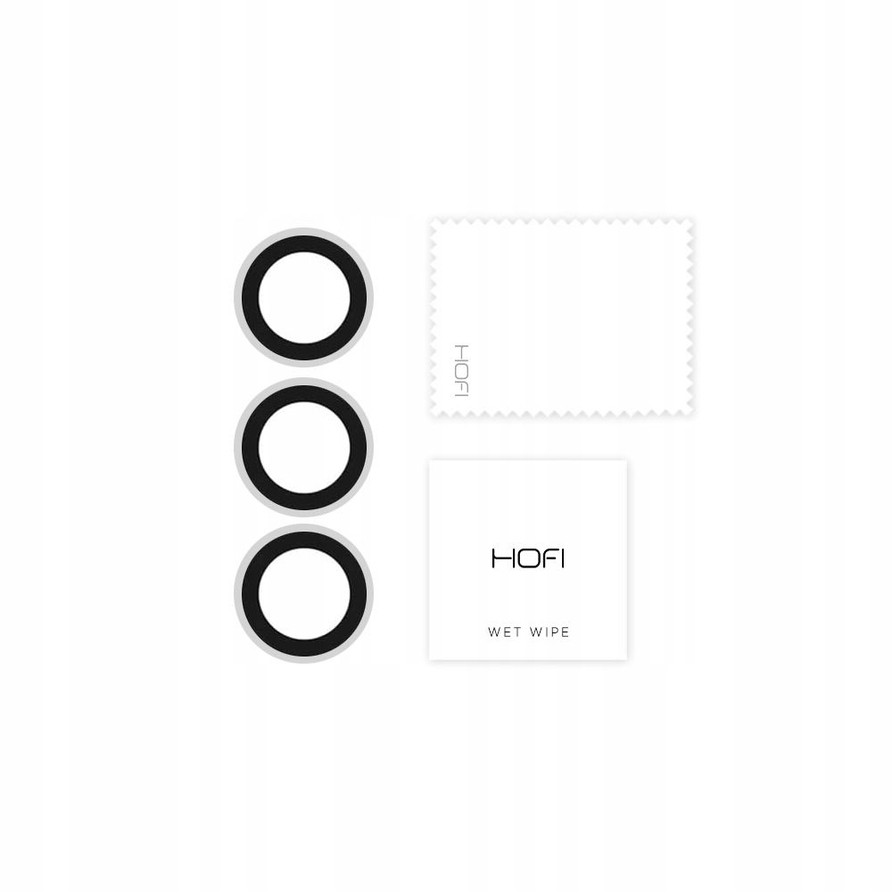 Szko hartowane Osona Aparatu Hofi Camring Pro+ czarne APPLE iPhone 13 Pro / 6