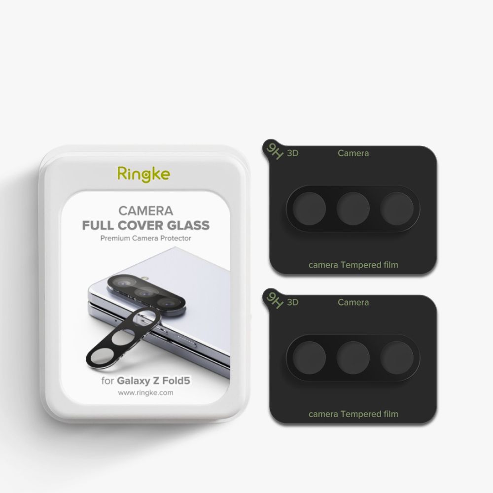 Szko hartowane Osona Aparatu Ringke Camera Protector 2-pack czarne SAMSUNG Galaxy Z Fold 5 / 8
