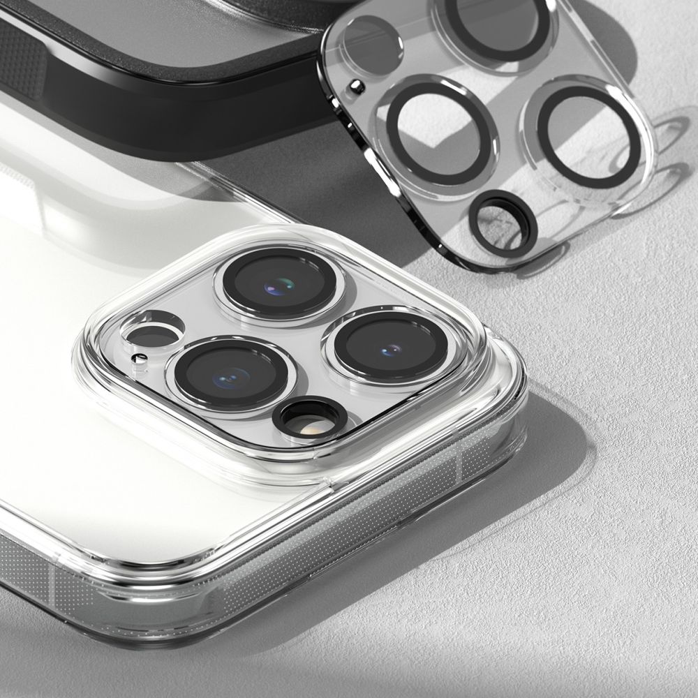 Szko hartowane Osona Aparatu Ringke Camera Protector 2-pack przeroczyste APPLE iPhone 15 Pro / 10