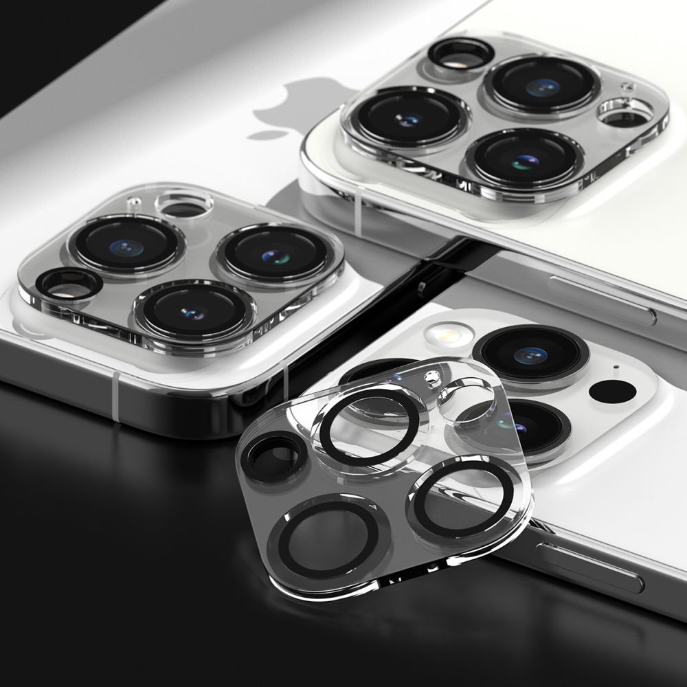 Szko hartowane Osona Aparatu Ringke Camera Protector 2-pack przeroczyste APPLE iPhone 15 Pro / 5