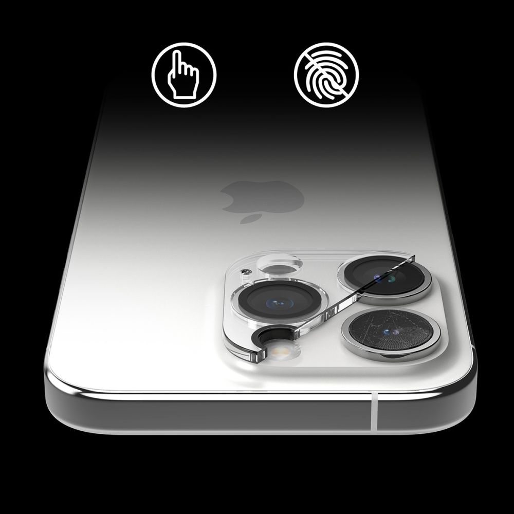 Szko hartowane Osona Aparatu Ringke Camera Protector 2-pack przeroczyste APPLE iPhone 15 Pro / 8