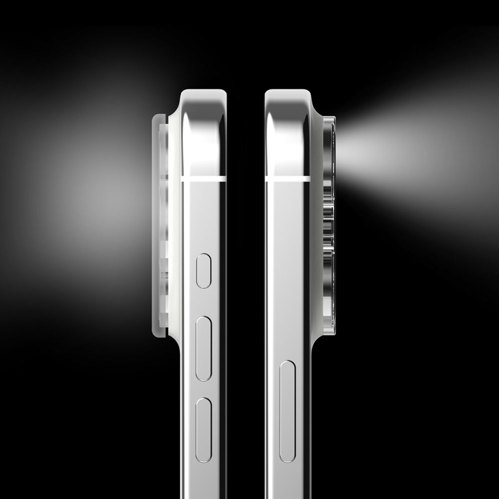 Szko hartowane Osona Aparatu Ringke Camera Protector 2-pack przeroczyste APPLE iPhone 15 Pro / 9