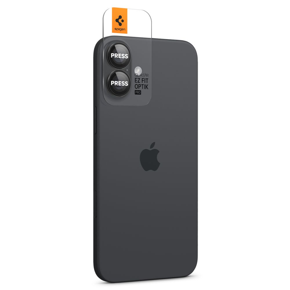 Szkło hartowane Osłona Aparatu Spigen Optik Pro Glas.tr Ez Fit Camera Protector 2-pack  APPLE iPhone 16 / 3