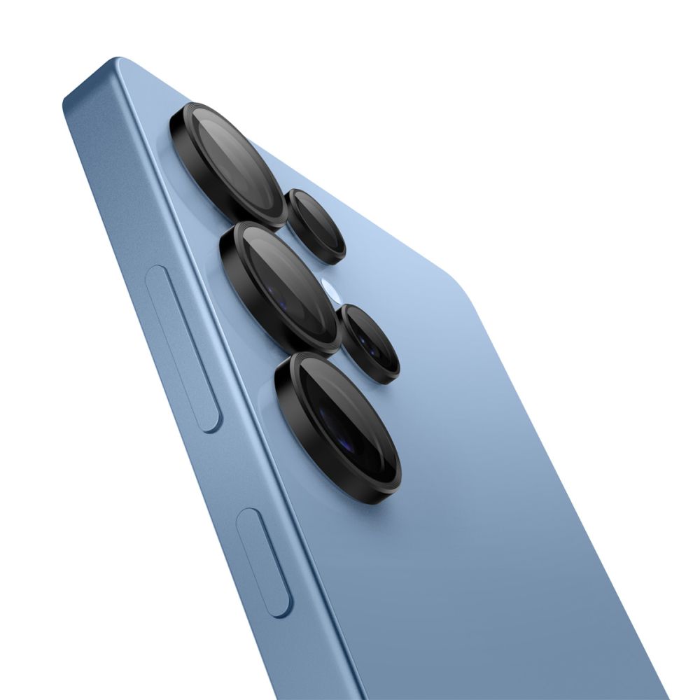 Szkło hartowane Osłona Aparatu Spigen Optik Pro Hd Glas.tr Ez Fit Camera Protector 2-pack czarne SAMSUNG Galaxy S25 Ultra / 3 Szkło hartowane Osłona Aparatu Spigen Optik Pro Hd Glas.tr Ez Fit Camera Protector 2-pack czarne SAMSUNG Galaxy S25 Ultra / 3