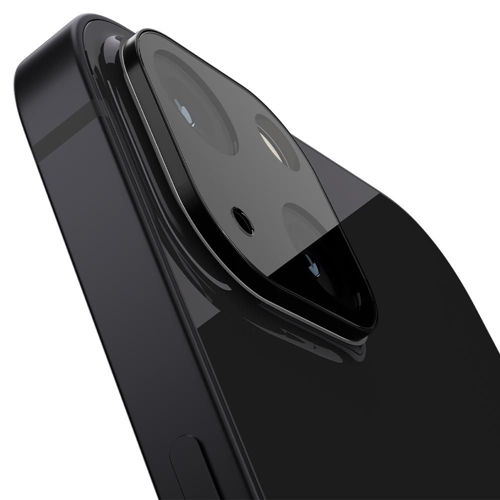 Szko hartowane Osona Aparatu Spigen Optik.tr Camera Protector 2-pack czarne APPLE iPhone 13 mini / 3
