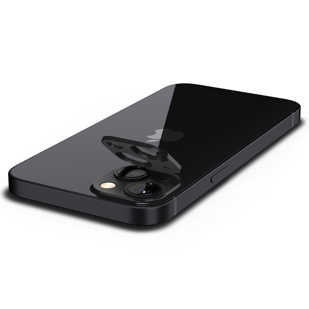 Szko hartowane Osona Aparatu Spigen Optik.tr Camera Protector 2-pack czarne APPLE iPhone 13 mini / 5