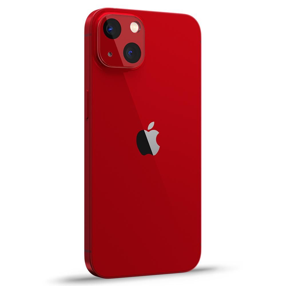 Szko hartowane Osona Aparatu Spigen Optik.tr Camera Protector 2-pack czerwone APPLE iPhone 13 mini / 2