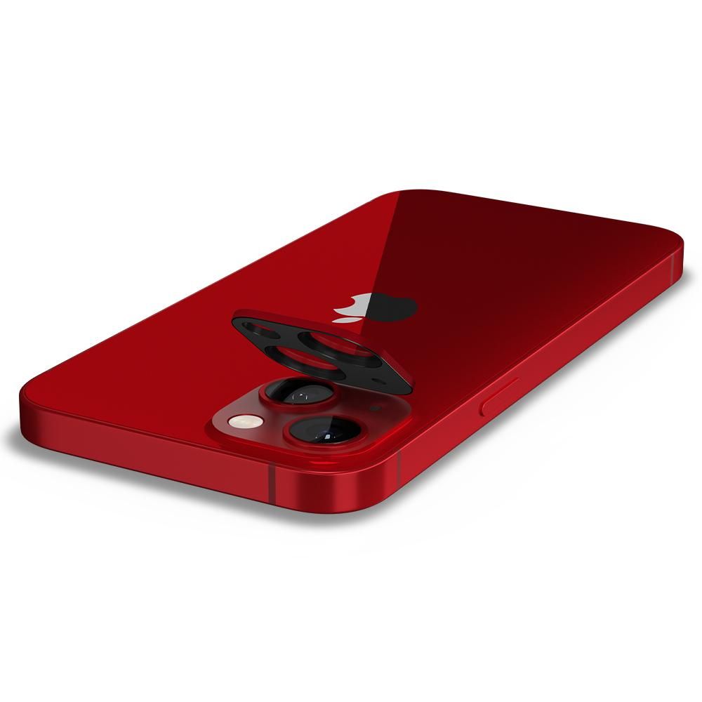 Szko hartowane Osona Aparatu Spigen Optik.tr Camera Protector 2-pack czerwone APPLE iPhone 13 mini / 5