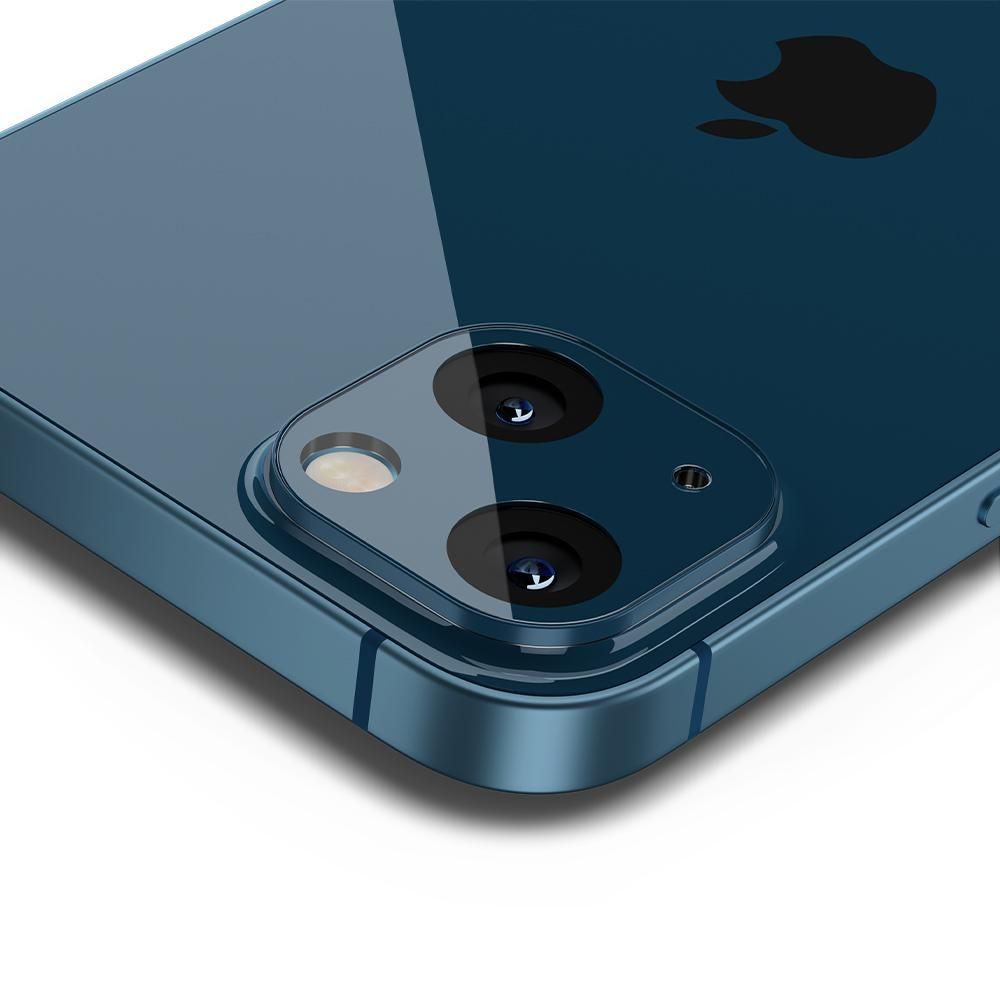 Szko hartowane Osona Aparatu Spigen Optik.tr Camera Protector 2-pack niebieskie APPLE iPhone 13 mini / 4