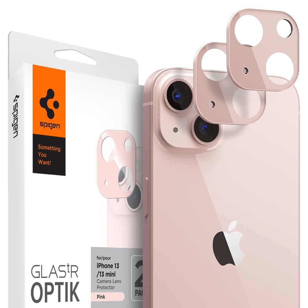 Szko hartowane Osona Aparatu Spigen Optik.tr Camera Protector 2-pack rowe APPLE iPhone 13 mini