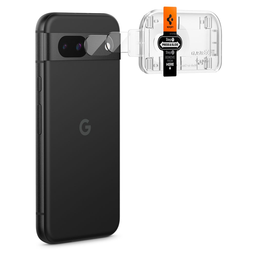 Szk�o hartowane Os�ona Aparatu Spigen Optik.tr Ez Fit Camera Protector 2-pack prze�roczyste Google Pixel 8a / 10