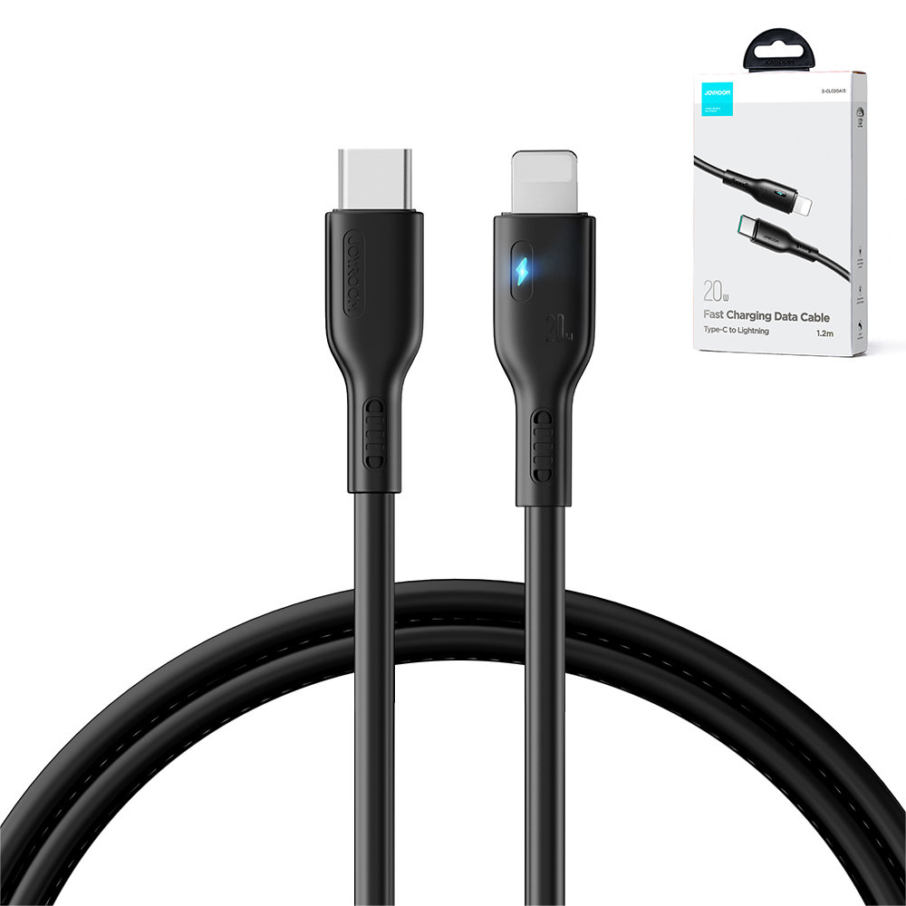 Kabel USB Joyroom S-CL020A13 Typ-C na Lightning 2m czarny APPLE iPhone 6 Plus / 3