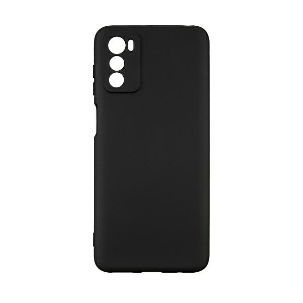 Pokrowiec silikonowe Beline Silicone - elastyczne etui silikonowe czarny MOTOROLA Moto G42 / 2
