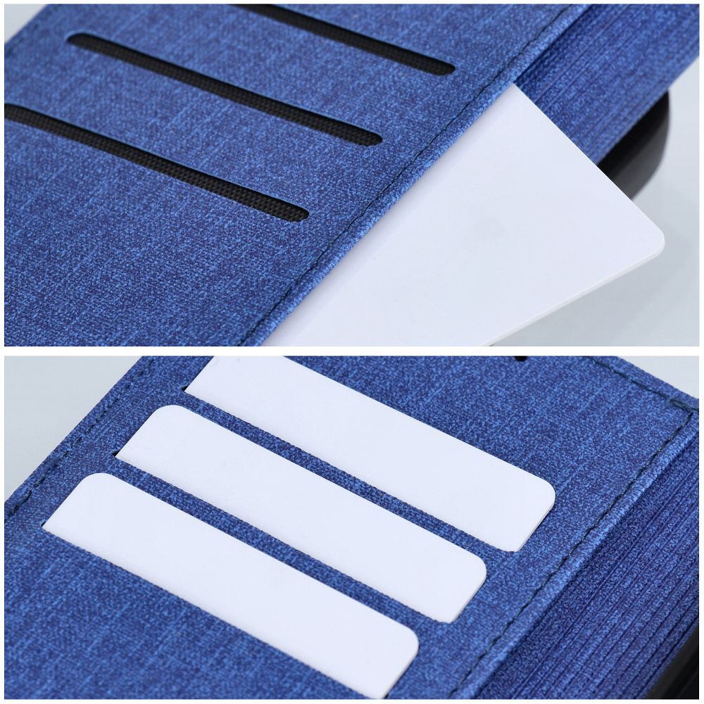 Pokrowiec z klapk� GOMMA Book niebieski Xiaomi Redmi 14C / 6