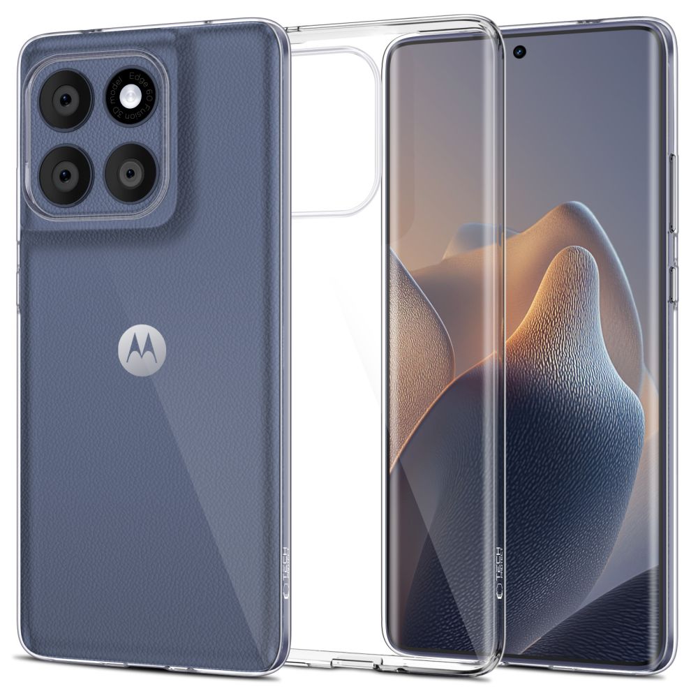 Pokrowiec Tech-Protect FlexAir prze�roczysty - elastyczny i cienki MOTOROLA Edge 60 Fusion