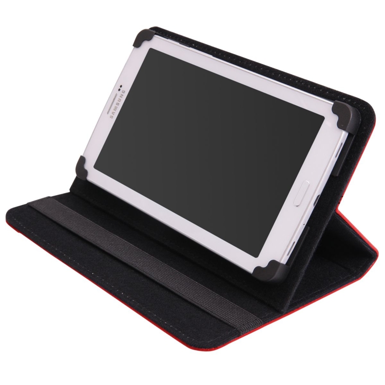 Pokrowiec etui tablet 8 cali SETUP czerwone SAMSUNG Galaxy Tab 4 8.0 / 2