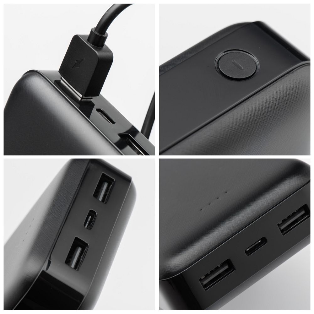 Power bank Blue Star 20000 mAh 2.1A W2015 czarny OnePlus 5T / 3 Power bank Blue Star 20000 mAh 2.1A W2015 czarny OnePlus 5T / 3