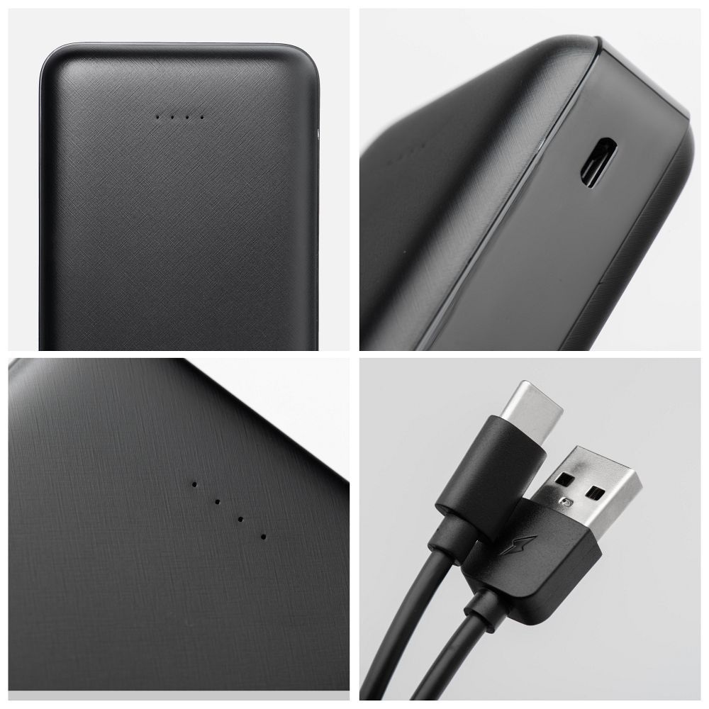 Power bank Blue Star 20000 mAh 2.1A W2015 czarny OnePlus 5T / 4 Power bank Blue Star 20000 mAh 2.1A W2015 czarny OnePlus 5T / 4