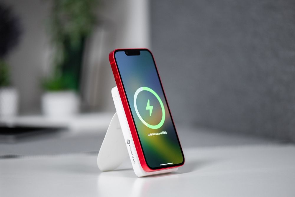 Power bank Forcell F10K2 MagStand 10000mAh QC3.0 PD 20W czarny NOKIA 7.2 / 7