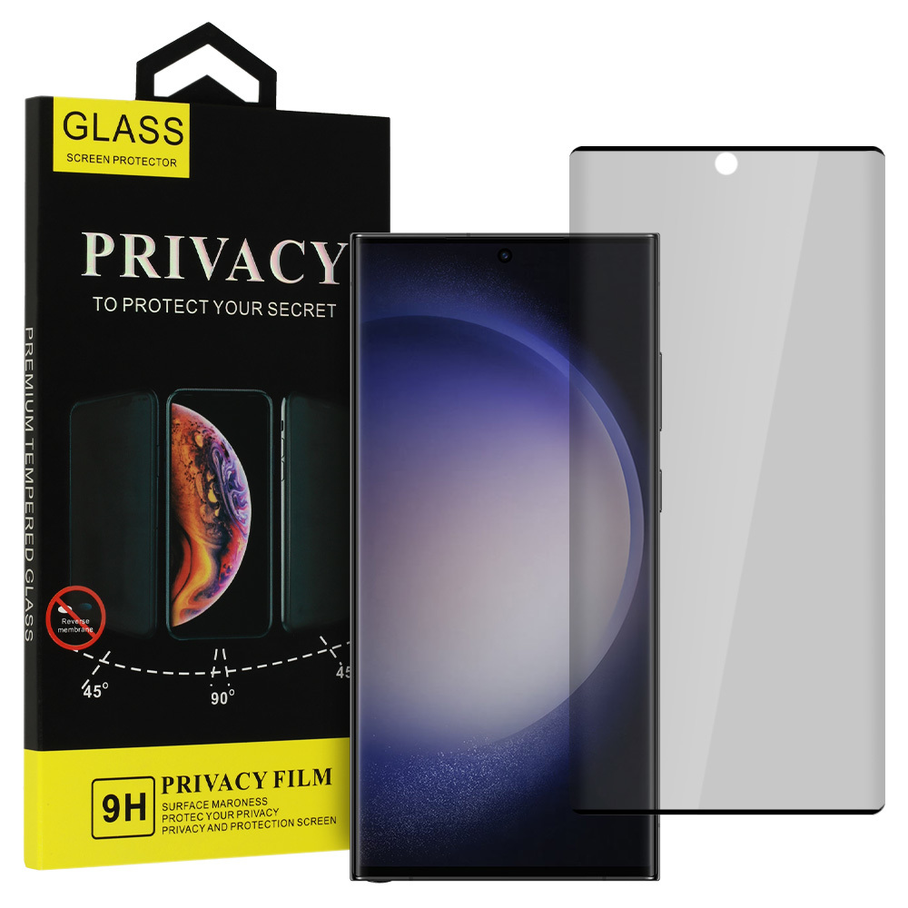 Szko hartowane Privacy z filtrem prywatnoci APPLE iPhone 15 Pro / 3