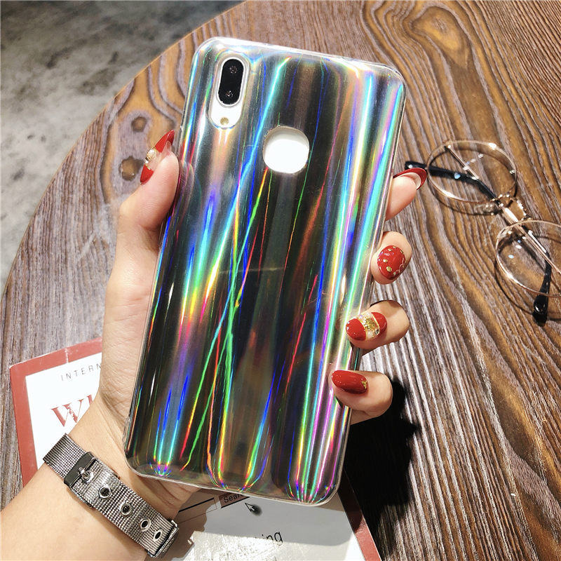 Pokrowiec etui silikonowe Rainbow Case srebrne Xiaomi Redmi Note 5 / 5