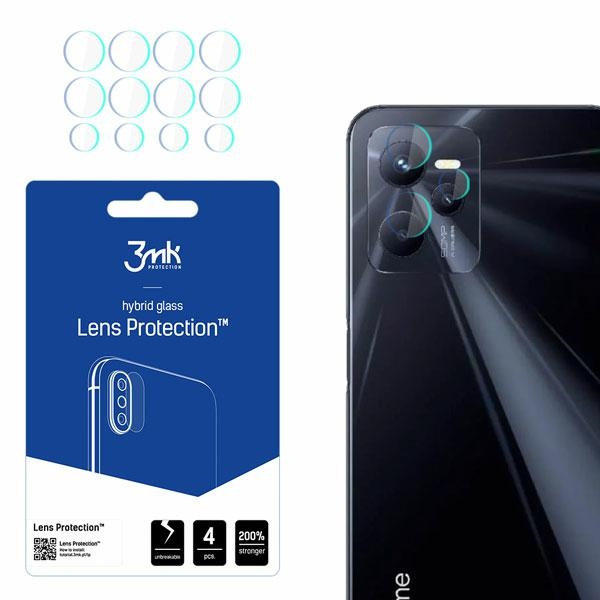 Szko hartowane na Aparat hybrydowe 3MK Flexible Glass Lens Realme C35