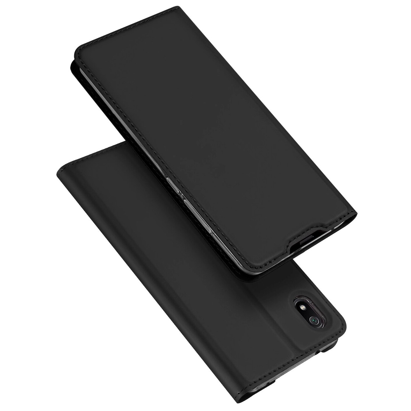 Pokrowiec etui book z podstawk DuxDucis SkinPro czarne Xiaomi Redmi 7A / 2