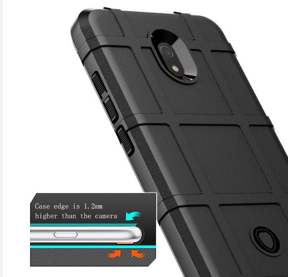 Pokrowiec etui pancerne Rugged Shield czarne Xiaomi Redmi 8A / 2