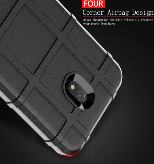 Pokrowiec etui pancerne Rugged Shield czarne Xiaomi Redmi 8A / 3