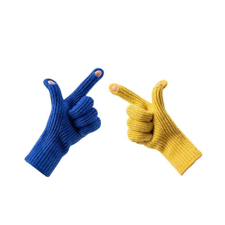 Rkawiczki dotykowe prkowane niebieskie Xiaomi Redmi 9i Sport / 2