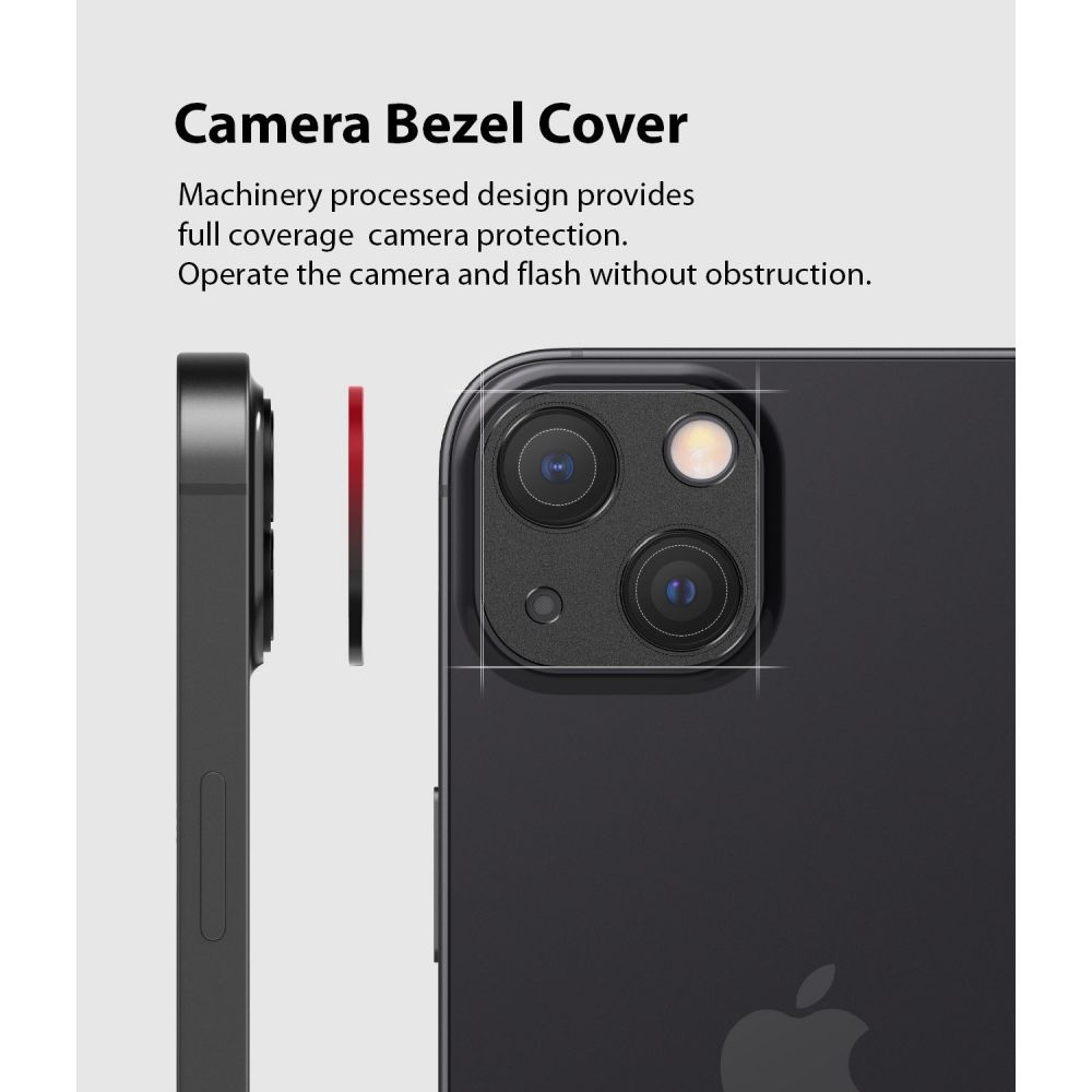 Szko hartowane Ringke Camera Styling czarne APPLE iPhone 13 mini / 6