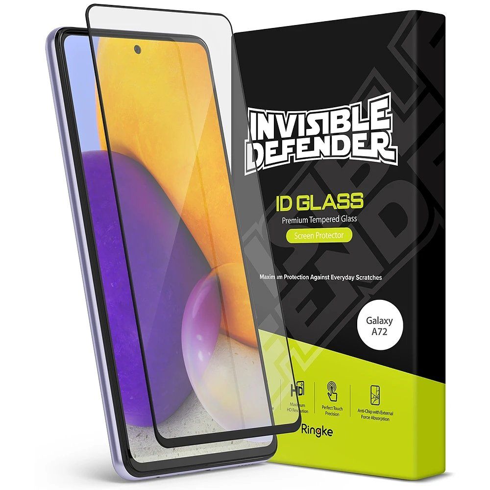 Szkło hartowane Ringke Id Fc Glass czarne SAMSUNG Galaxy A72