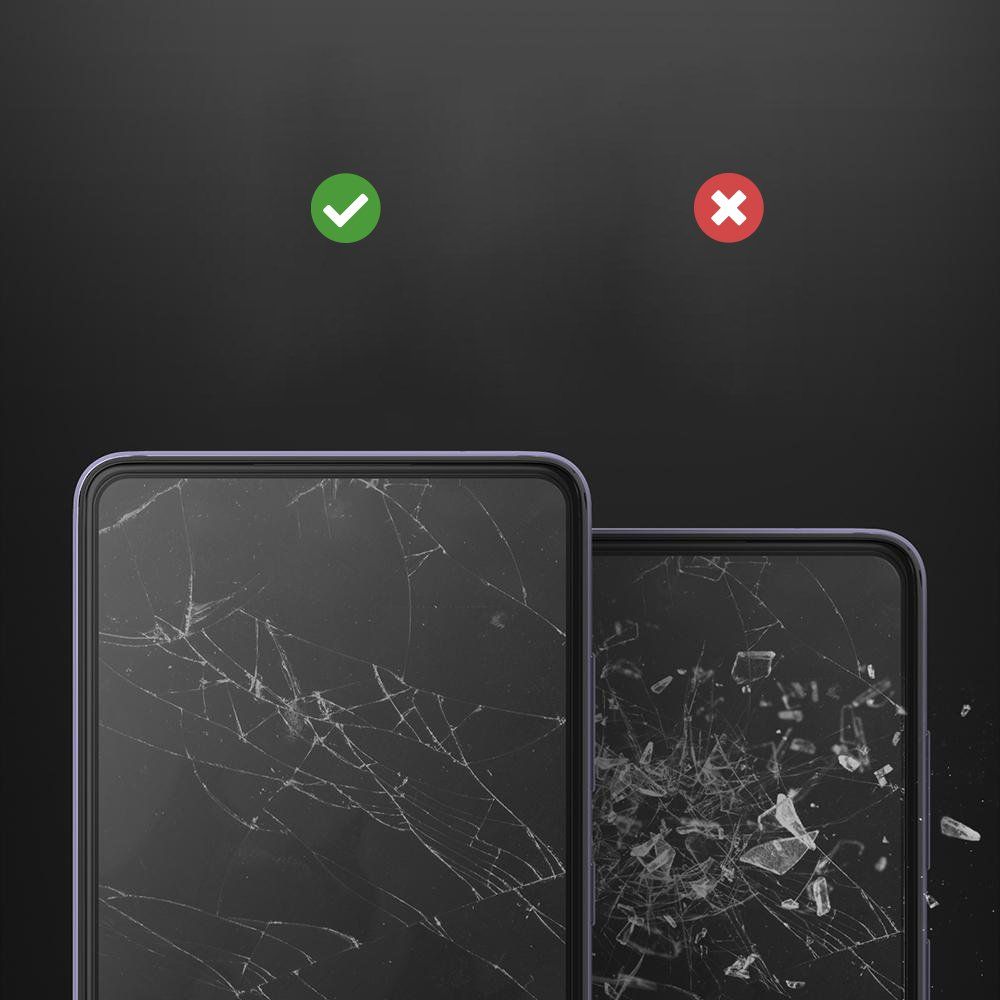 Szkło hartowane Ringke Id Fc Glass czarne SAMSUNG Galaxy A72 / 5