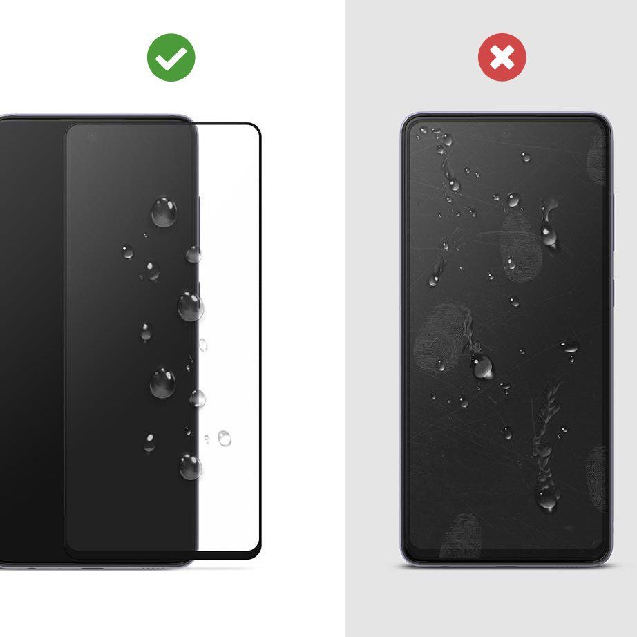 Szkło hartowane Ringke Id Fc Glass czarne SAMSUNG Galaxy A72 / 8