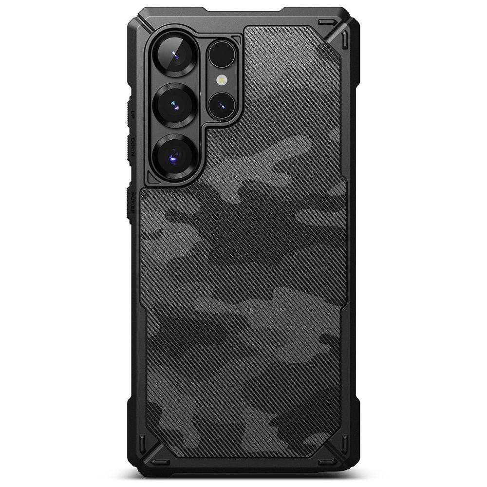 Pokrowiec Ringke Rugged Gear Camo czarne SAMSUNG Galaxy S25 Ultra / 3