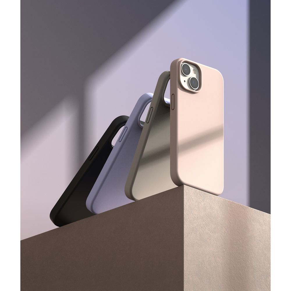 Pokrowiec Ringke Silicone czarne APPLE iPhone 14 Plus / 9