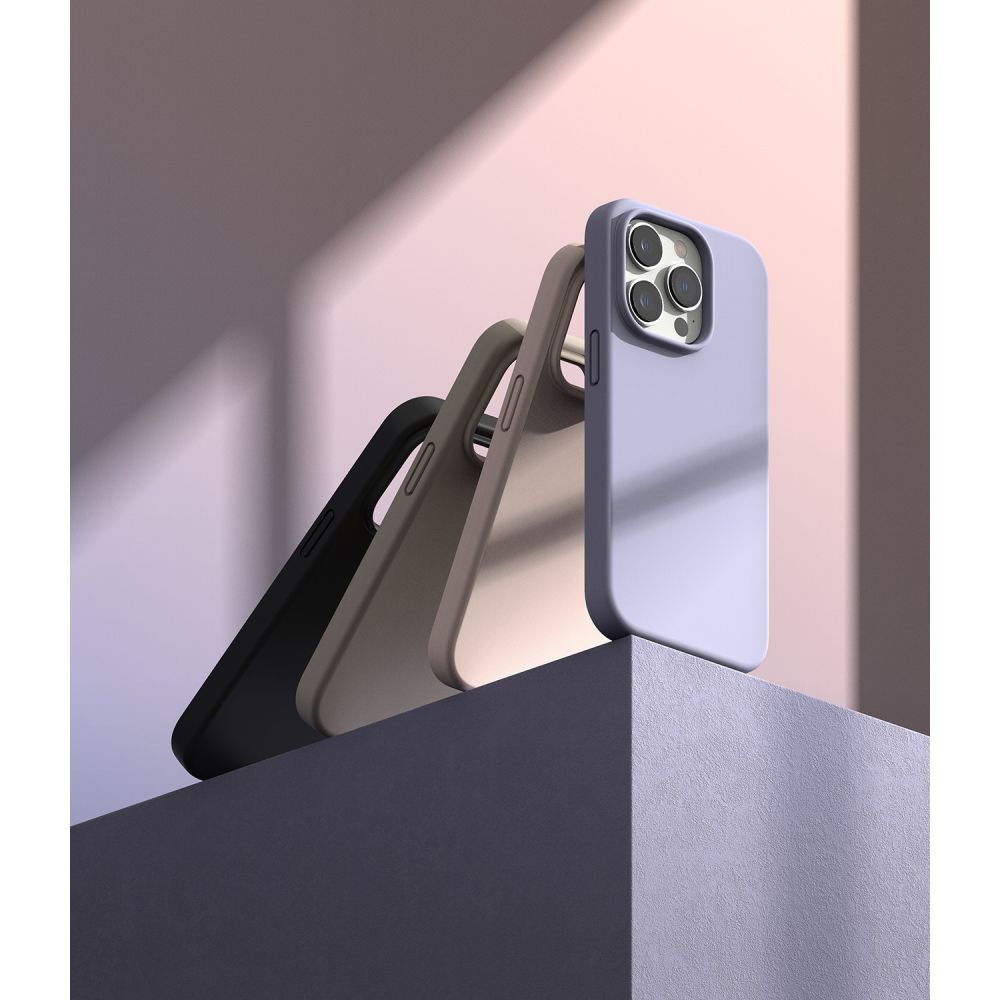 Pokrowiec Ringke Silicone czarne APPLE iPhone 14 Pro / 10