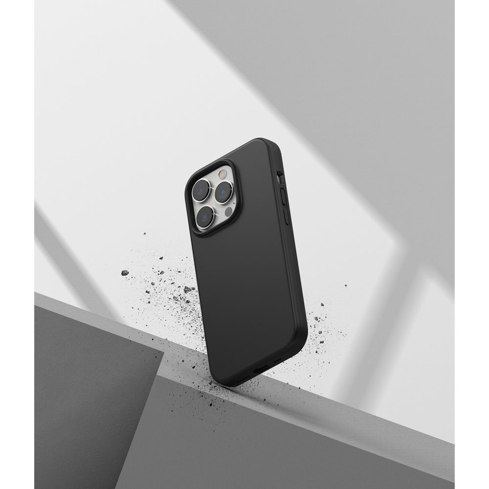 Pokrowiec Ringke Silicone czarne APPLE iPhone 14 Pro / 7