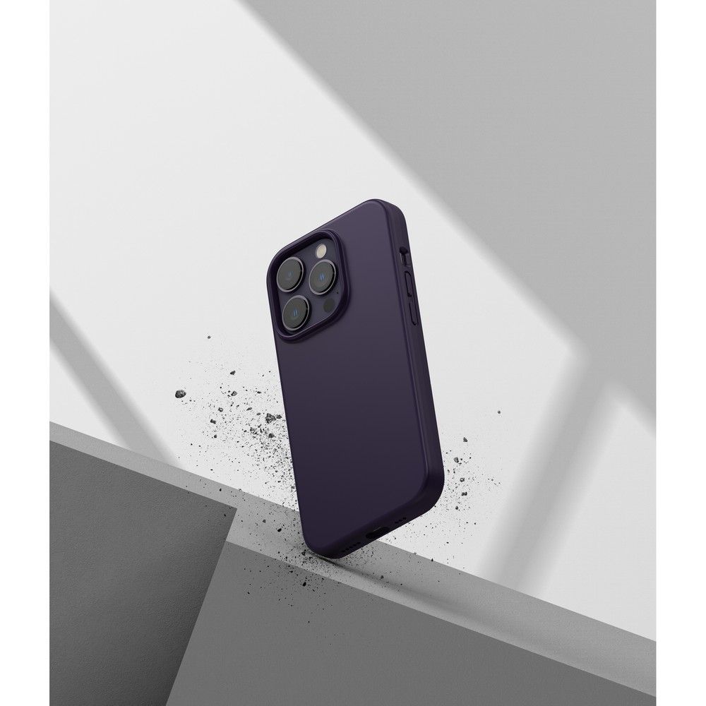 Pokrowiec Ringke Silicone Deep purple APPLE iPhone 14 Pro / 11