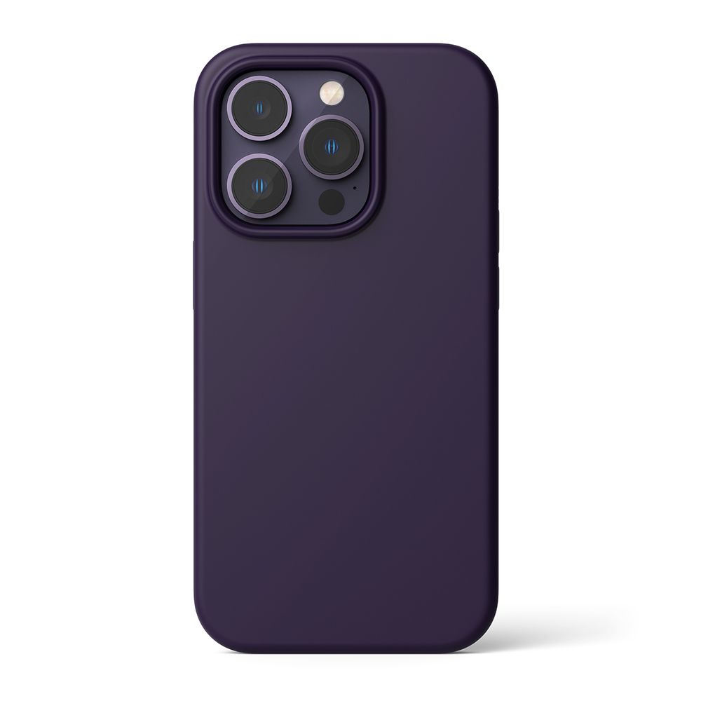 Pokrowiec Ringke Silicone Deep purple APPLE iPhone 14 Pro Max / 3