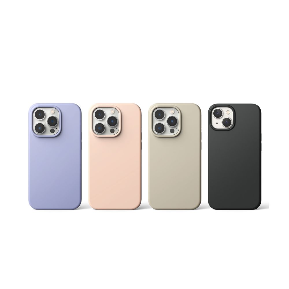 Pokrowiec Ringke Silicone lavender APPLE iPhone 14 Pro / 4