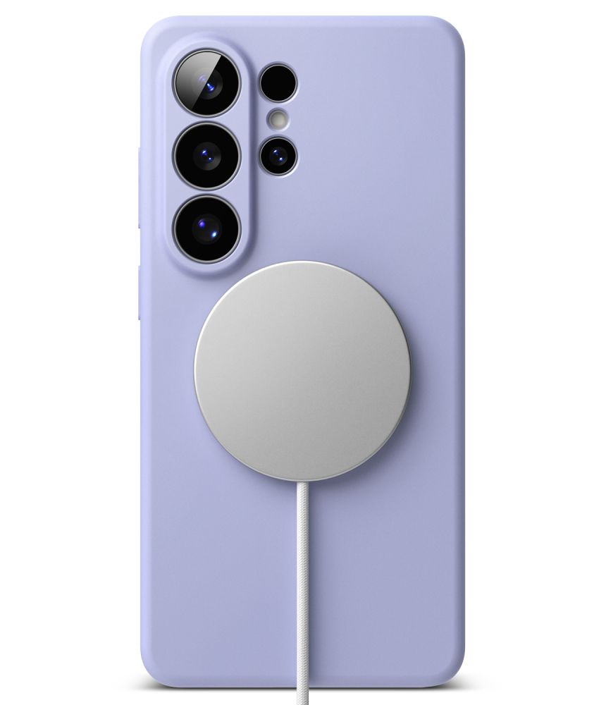 Pokrowiec Ringke Silicone Magnetic Magsafe lavender SAMSUNG Galaxy S26 Ultra / 4