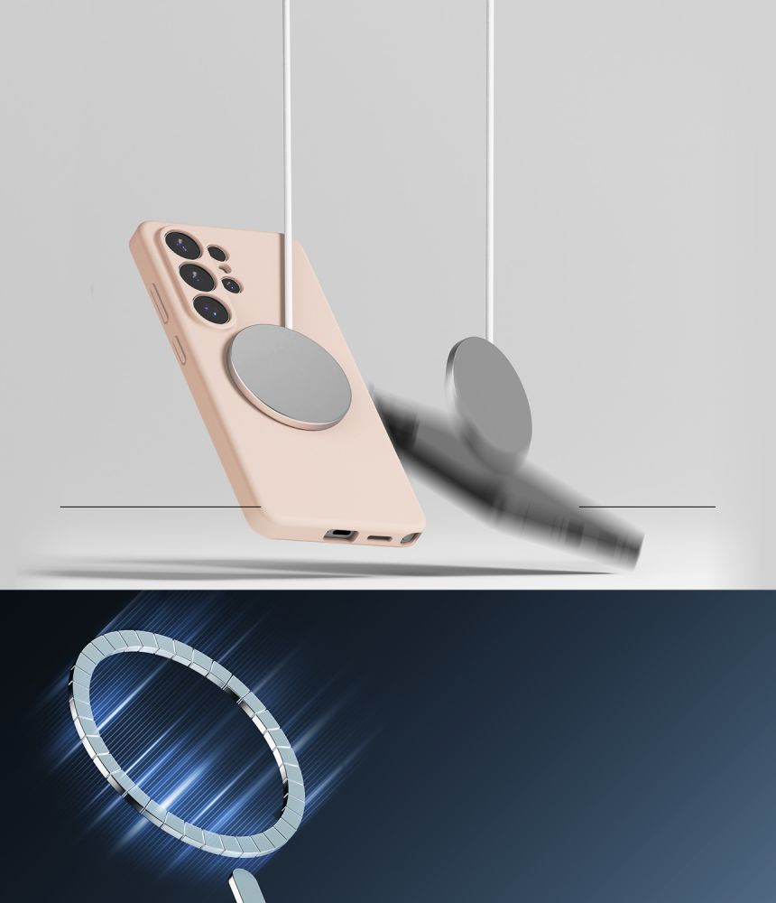 Pokrowiec Ringke Silicone Magnetic Magsafe R�owe SAMSUNG Galaxy S26 Ultra / 7