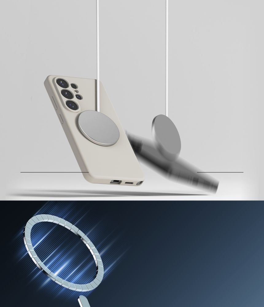 Pokrowiec Ringke Silicone Magnetic Magsafe stone SAMSUNG Galaxy S26 Ultra / 7