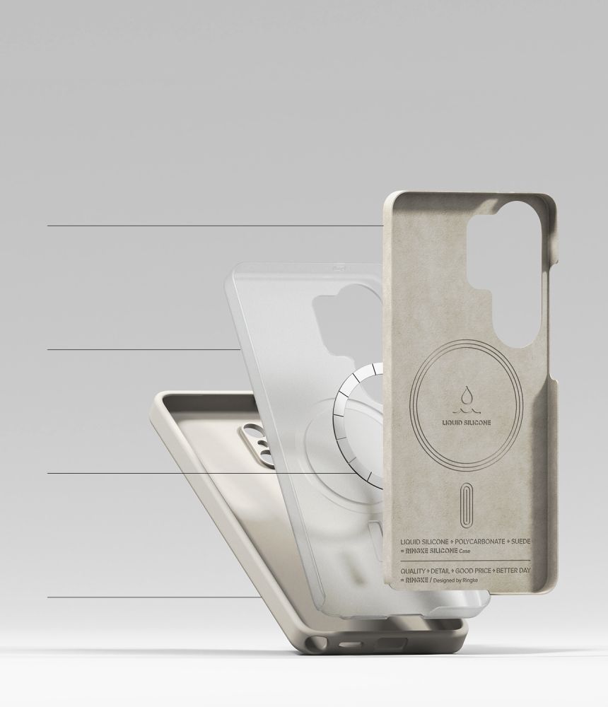 Pokrowiec Ringke Silicone Magnetic Magsafe stone SAMSUNG Galaxy S26 Ultra / 8